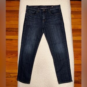Banana Republic Men's Dark Blue Jeans